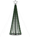 vidaXL LED-kerstboom - 275 LEDs - 180 cm - blauw