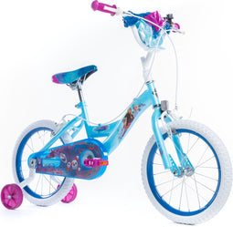 Disney Frozen 2 meisjesfiets - 5-7 jaar - Inclusief zijwieltjes - Makkelijke en snelle montage - 16 inch