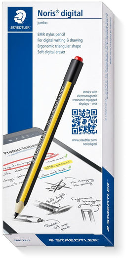 Staedtler 180J 22-1 - Stylus - Driehoekige ergonomische grip - Geel Zwart