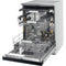 WHIRLPOOL W7FHS41X - Vrijstaande vaatwasser 60cm - 15 couverts 41 dB(A) Powerclean Pro NaturalDry RVS