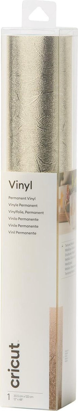 Cricut Premium Vinyl Permanent - Folie - Water- en UV-bestendig - Platina (1 rol 30,5 cm x 122 cm)