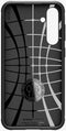 Spigen Rugged Armor - TPU back cover - Militaire standaard en Air Cushion technologie - Zwart