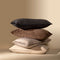 Dutch Decor FINN - kussenhoes 30x50 cm - velvet - zwart - met rits
