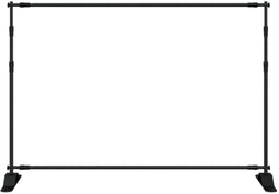 Achtergronddoek Whitescreen 305x243 cm staal zwart