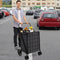 Coast Boodschappentrolley - Opvouwbaar - 120L - Max. 40 kg - Zwart
