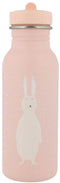 Trixie Drinkfles - Mrs. Rabbit - RVS Waterfles voor kinderen - 500ml - Lekvrije Fles - Roze - Konijn