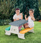 Dolu Grijs/Wit Picknicktafel 2618