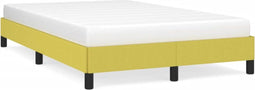 vidaXL - Bedframe - zonder - matras - 120x200 - cm - stof - groen