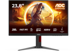 AOC 24G4HA - Gaming Monitor - 200 Hz 1 ms G-SYNC Compatible - Zwart