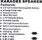 Bt Speaker Met Microfoon Zwart 5-delig