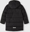 NAME IT NKMMELVIN - Lange puffer jas - Afneembare capuchon - Zwart - Maat 152