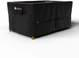 Juskys CoverSafe Pro - Tuinmeubelhoes - Waterdicht 1500 mm - Zwart - 160 x 100 x 75 cm