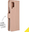 Accezz Samsung Galaxy A12 - Wallet Softcase Bookcase - 3 pashouders - Rosé Goud