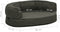 vidaXL-Hondenbed-ergonomisch-linnen-look-75x53-cm-fleece-grijs