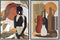 Schilderij DKD Home Decor Vaas Koloniaal (2 Stuks)