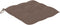 vidaXL - Stoelkussens - 2 - st - 40x40x7 - cm - oxford - stof - taupe