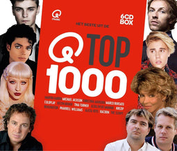 Qmusic - Het Beste Uit De Top 1000 - 2017 (6CD-Box)