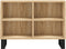 vidaXL - Tv-meubel - 69,5x30x50 - cm - bewerkt - hout - sonoma - eikenkleurig