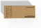 O'DADDY® - Boekenkast - Industrieel ontwerp - 74 x 30 x 150 cm - Vintage bruin - Zwart metaal