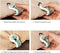 Dekbedclips - Stevige Dekbed Knijpers - 6 stuks - Wit / Groen (6 stuks)
