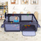 Coast Babybox 207x145x68 cm - Grote Speelbox - Basketbalring en Voetbalnetten - Donkergrijs