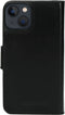 Mobiparts Excellent Wallet Case 2.0 - Flip cover - Echt leder - Zwart (iPhone 13 mini)