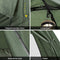 SoBuy OGS32-II-L-GR - Opblaasbare Camping Tent - 2 Persoons - Legergroen 193x145cm