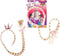 Princess Friends - Diadeem - Lange vlecht met kroon - Multicolor