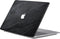Lunso Geschikt voor MacBook Air 13 inch (2010-2017) cover hoes - case - Black Stone