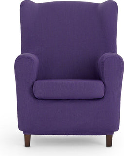 Hoes voor een oorfauteuil Eysa ULISES Paars 80 x 100 x 90 cm