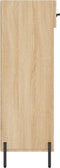 vidaXL - Schoenenkast - 60x35x105 - cm - bewerkt - hout - sonoma - eikenkleurig