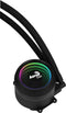 Aerocool Mirage L120 - Waterkoeler 120mm RGB - Infinity mirror ontwerp - Zwart