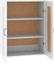 vidaXL - Hangkast - 69,5x32,5x90 - cm - wit