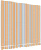 vidaXL - Vervangingsdoek - voor - luifel - gestreept - 3x2,5 - m - meerkleurig
