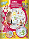 Totum - Sprookjes raamstickers - 55 verplaatsbare stickers inclusief speelachtergrond - multicolor (55 stuks)