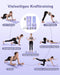 Pilates Board & Reform-set voor thuis met 23 kg rugkracht – multifunctioneel opvouwbaar pilatesappar