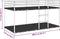 vidaXL - Stapelbed - zonder - matras - 107x203 - cm - staal - wit