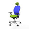Jorquera Piqueras y Crespo 3D086N1 - Bureaustoel met hoofdsteun - Verstelbare hoogte - Pistache