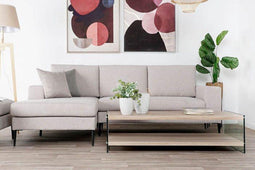 Hoofdtafel DKD Home Decor Kristal Hout MDF (130 x 65 x 35.5 cm)