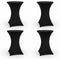 Saaf Statafelrok - Set van 4 stuks - Elastisch - Zwart (4 stuks)