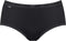 sloggi Basic+ - Dames Midi slip - Effen - Zwart - Maat 42