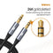 Drivv. AUX Kabel - Jack 3.5mm - Gold Plated - Zilver - 1.5 meter