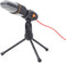 Gembird MIC-D-03 - PC-microfoon - Omni-directionele desktopmicrofoon - 3,5 mm aansluiting - Snoerlengte 1,2 m