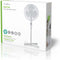 Nedis FNST10CWT40 - Staande ventilator - 3 snelheden en zwenkfunctie - Wit