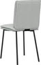 vidaXL - Eetkamerstoelen - 2 - st - fluweel - lichtgrijs