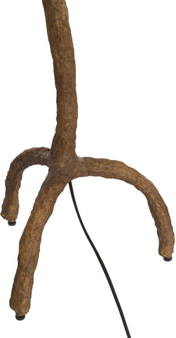Light & Living Vloerlamp Guja - 137cm - Bruin