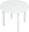 vidaXL - Tuintafel - 89 - cm - kunststof - wit