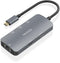 Aisens ASUC-6P019-GR - USB 3.2 Gen 1 Type-C Hub - 100W Power Delivery - Grijs
