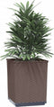 vidaXL-Plantenbakken-4-st-30x30x37-cm-polypropeen-bruin