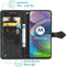 iMoshion Hoesje Geschikt voor Motorola Moto G 5G Hoesje Met Pasjeshouder - iMoshion Mandala Bookcase - Zwart